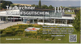 Taufkirchner Einkaufsgutschein